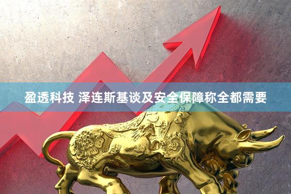 盈透科技 泽连斯基谈及安全保障称全都需要